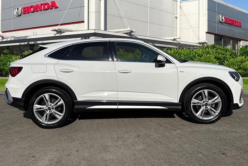 Used Audi Q3 S-Line 150 HP (110 kW) 2022 White SUV
