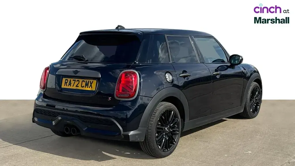 Used Mini Cooper S Hatch 2023 Blue and black Hatchback