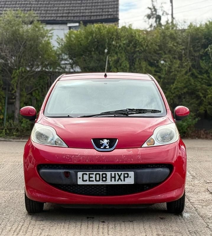 Red Used 2008 Peugeot 107 Hatchback | £2,290 (A bit pricey) - Image 1/4