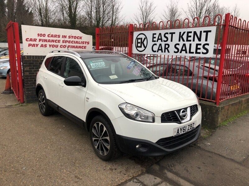 White Used 2011 Nissan Qashqai +2 N-TEC SUV | £3,700 (Fair price) - Image 1/4