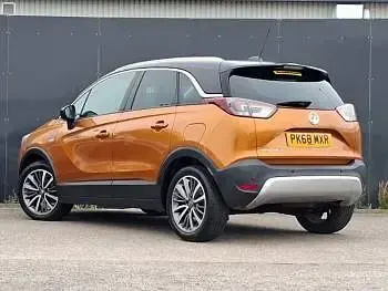 Used Vauxhall Crossland X Elite 81 HP (59 kW) 2018 Orange SUV