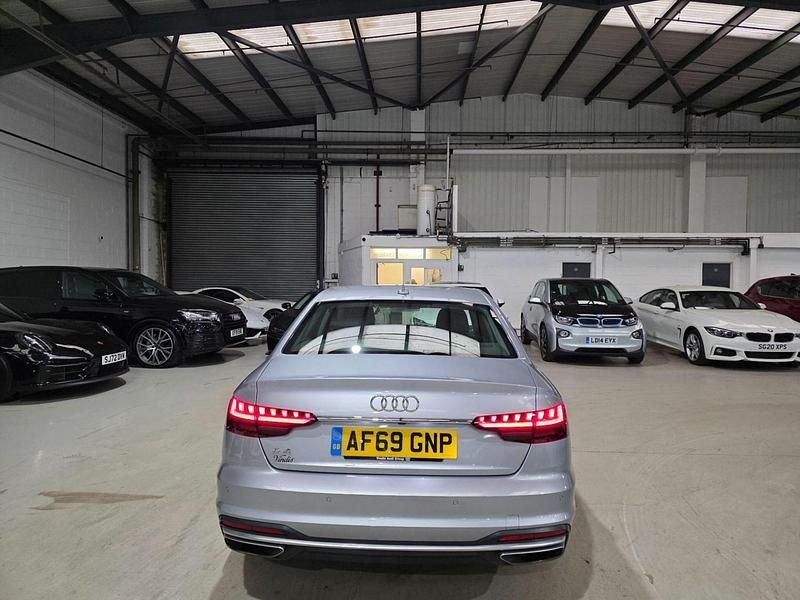 Used Audi A4 Sport 245 HP (180 kW) 2019 Silver Sedan