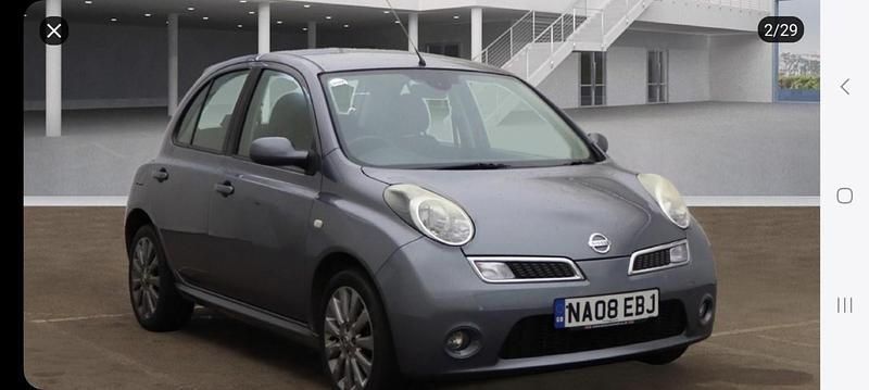 Used Nissan Micra Tekna 88 HP (64 kW) 2008 Grey Hatchback