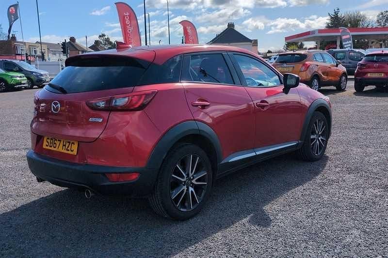 Used Mazda CX-3 Inclusive 121 HP (88 kW) 2017 Red SUV