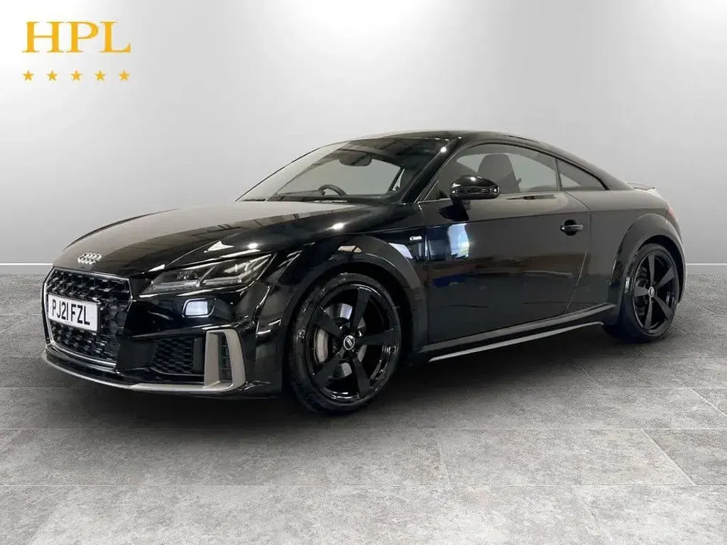 Used Audi TT S-Line 245 HP (180 kW) 2021 Black Coupe