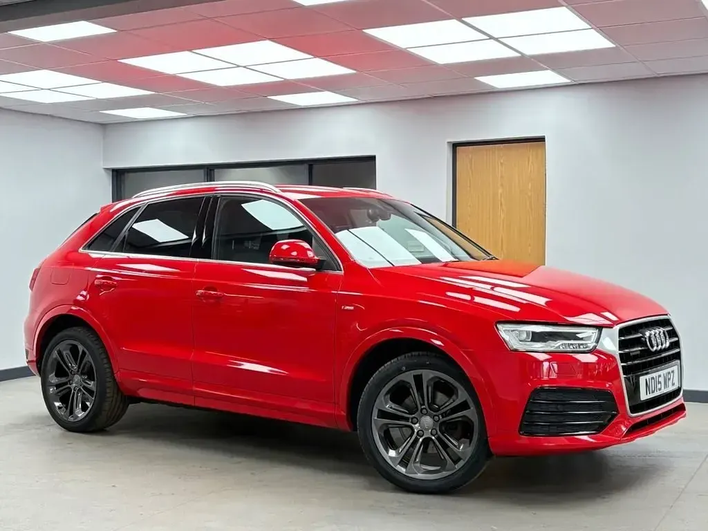 Używany Audi Q3 S-line plus 2015 Czerwony SUV
