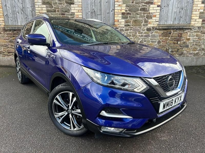 Used Nissan Qashqai N-Connecta 2018 Blue SUV