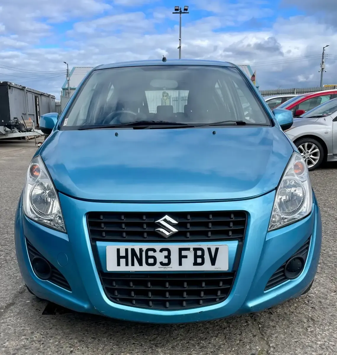 Używany Suzuki Splash 2013 Niebieski Hatchback