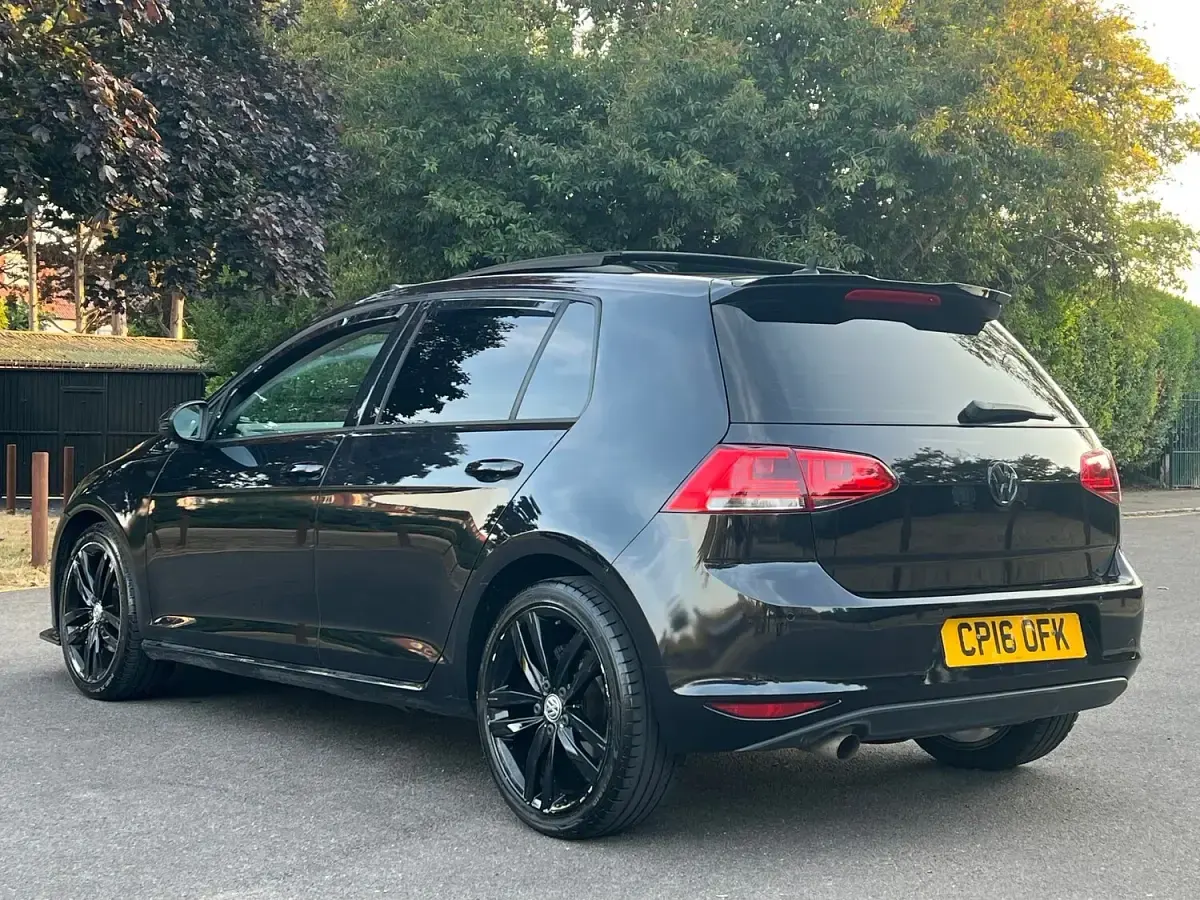 Used VW Golf VII GT 2016 Black Hatchback
