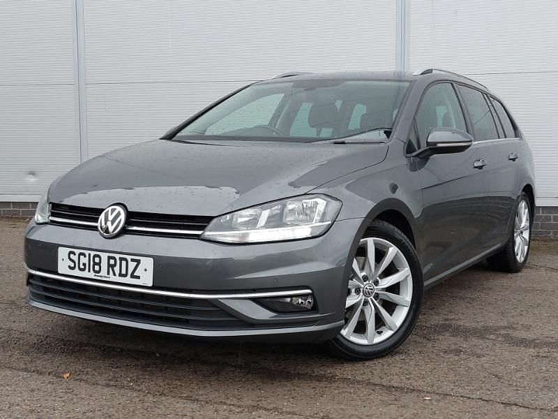 Grey Used 2018 VW Golf VII GT Estate | £12,498 (Fair price) - Image 1/4