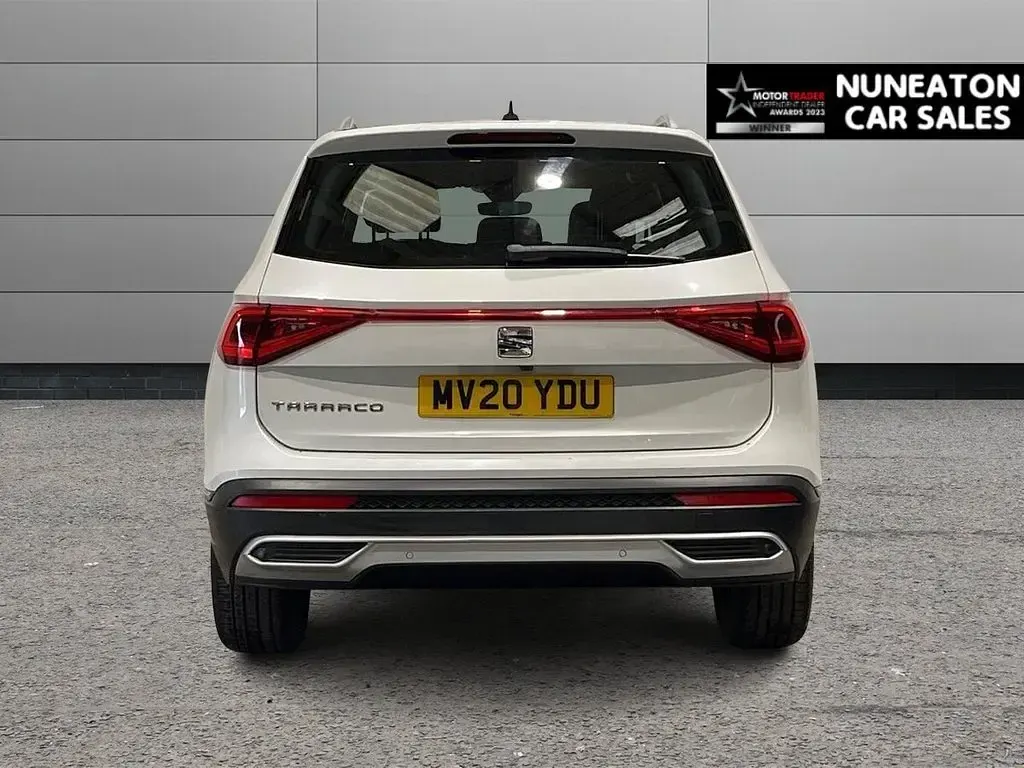 Used Seat Tarraco XCELLENCE Lux 150 HP (110 kW) 2020 White SUV