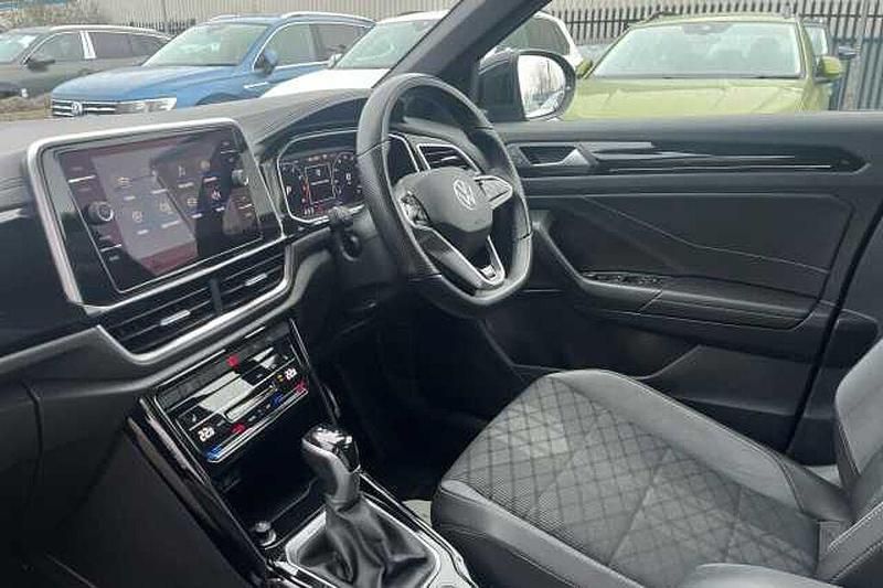Used VW T-Roc R-line 190 HP (139 kW) 2022 Black SUV
