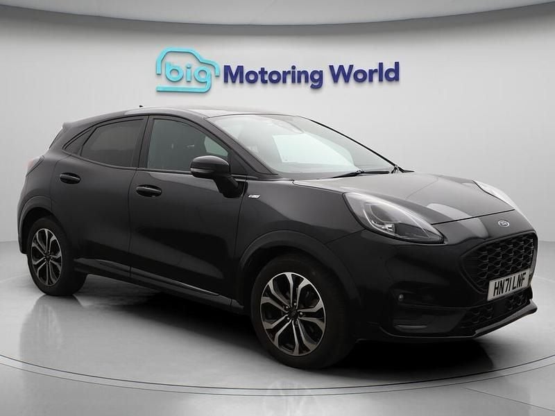Black Used 2021 Ford Puma ST-Line Hatchback | £10,500 (Fair price) - Image 1/4
