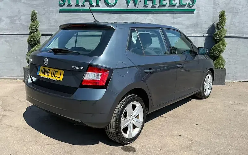 Used Skoda Fabia SE L 110 HP (80 kW) 2016 Grey Hatchback