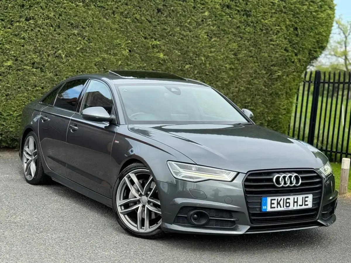 Used Audi A6 Black Edition 218 HP (160 kW) 2016 Grey Sedan
