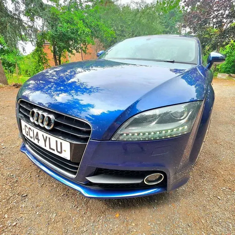 Used Audi TT S-Line 2014 Blue Coupe