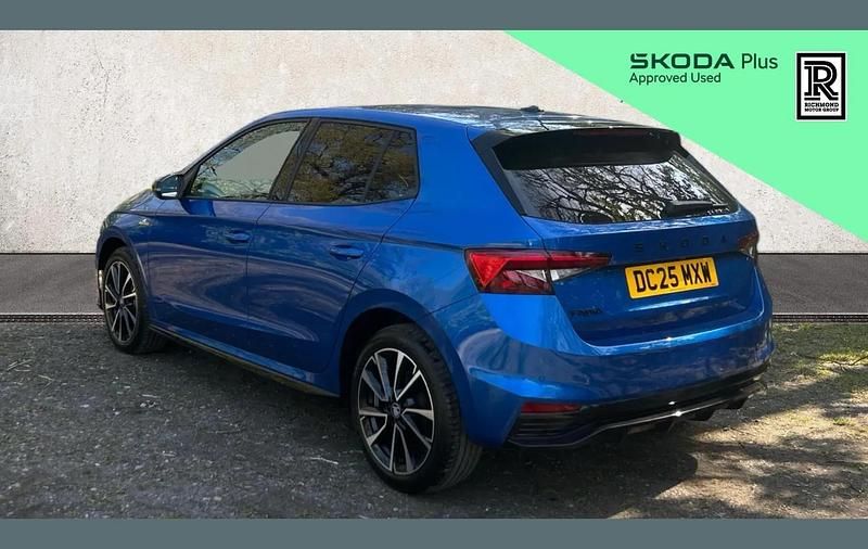 Used Skoda Fabia Monte Carlo 116 HP (85 kW) 2025 Blue Hatchback