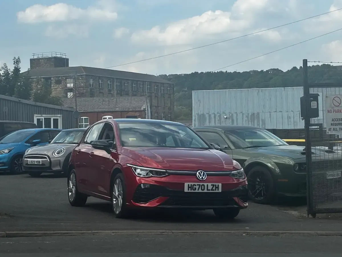 Used VW Golf VII Style 150 HP (110 kW) 2021 Red Hatchback