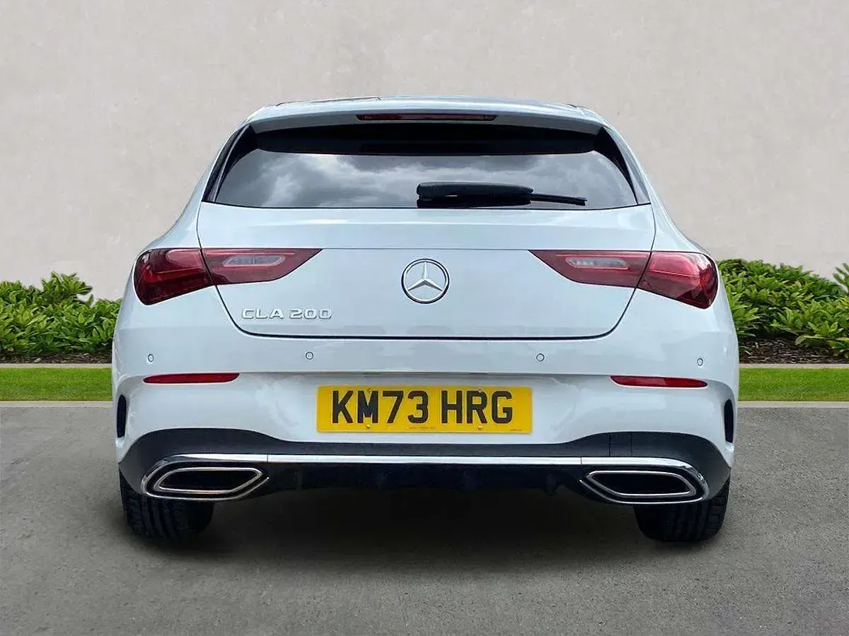 Used Mercedes CLA200 AMG Line Premium 2023 White Coupe