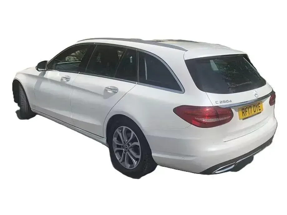 Used Mercedes C250 Premium 204 HP (150 kW) 2017 White Estate