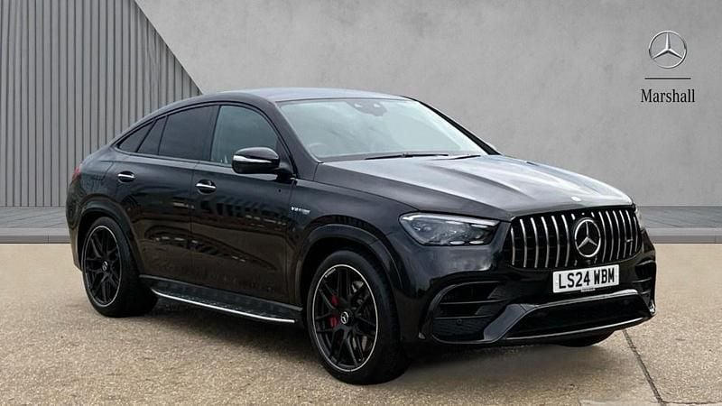 Black Used 2024 Mercedes GLE63 AMG Premium Plus Coupe | £102,980 (Expensive) - Image 1/4