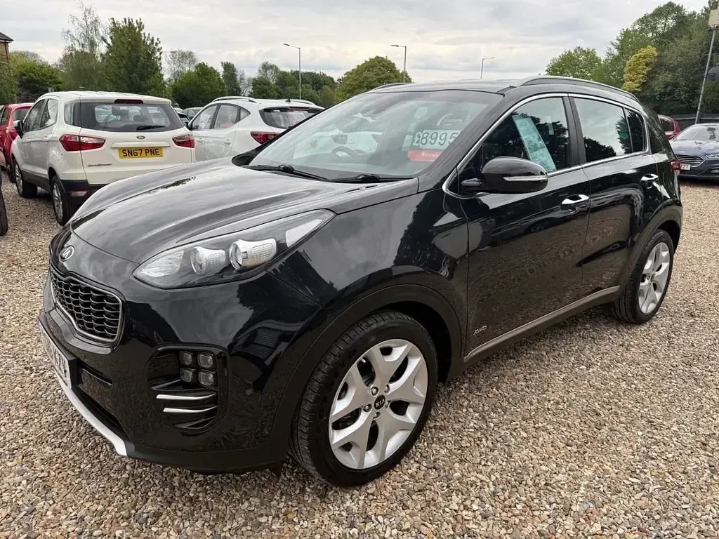 Begagnad Kia Sportage GT-Line 134 HK (98 kW) 2016 Svart SUV