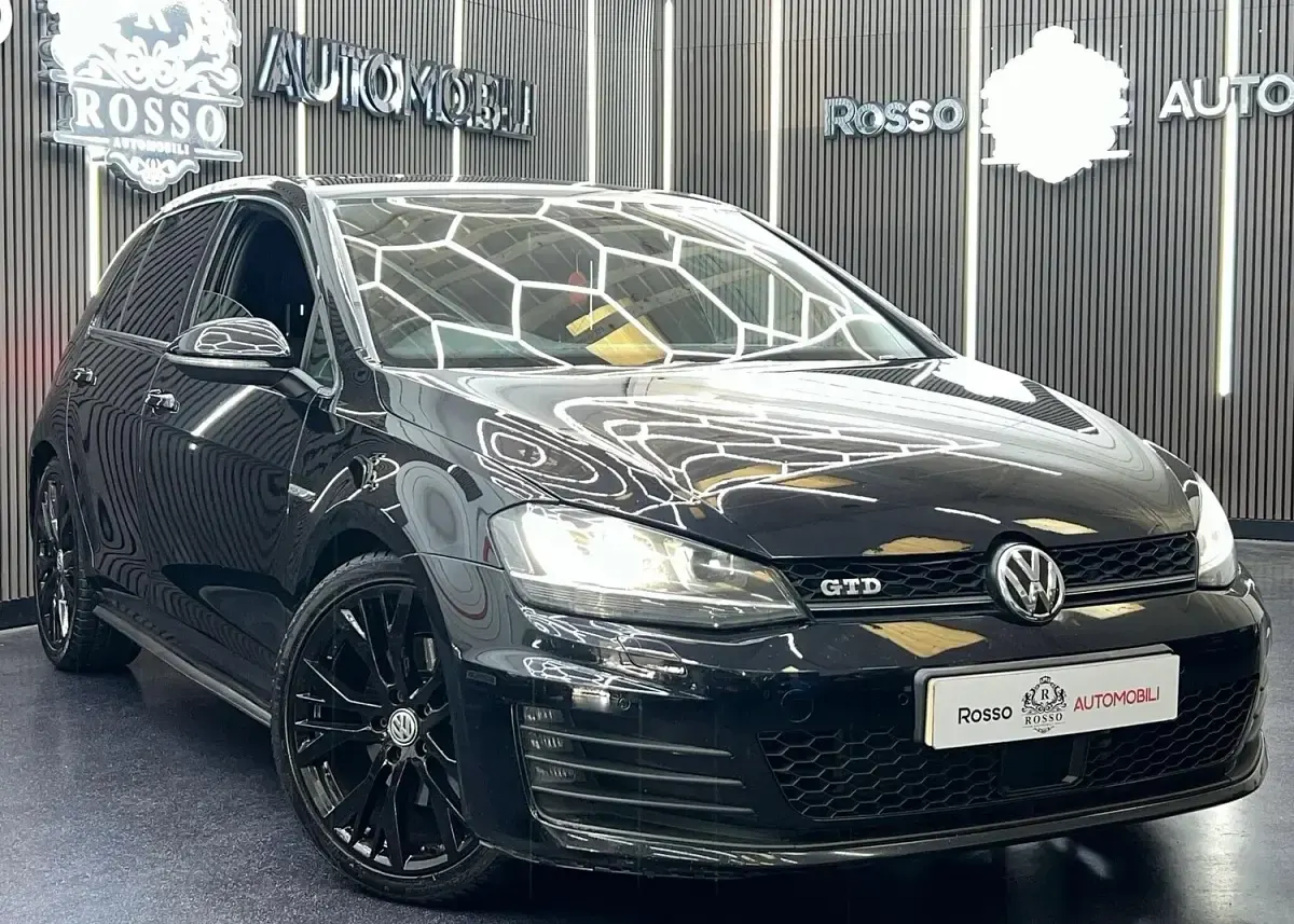 Used VW Golf VII GTD 2016 Black Hatchback