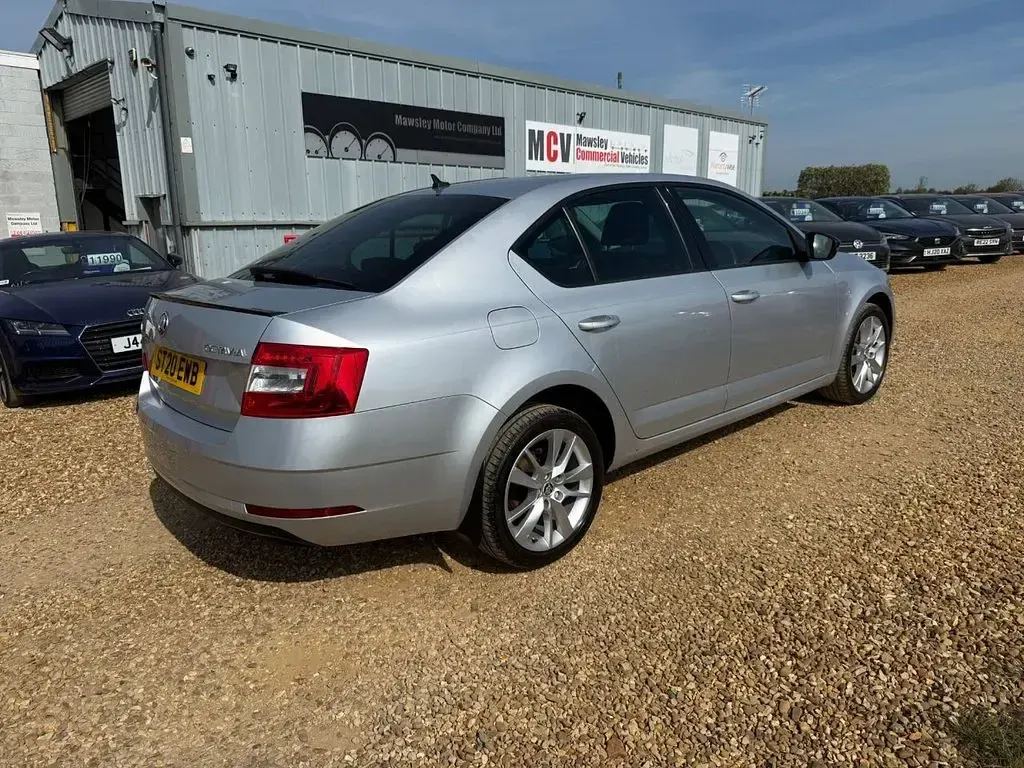 Used Skoda Octavia SE L 150 HP (110 kW) 2020 Silver Hatchback