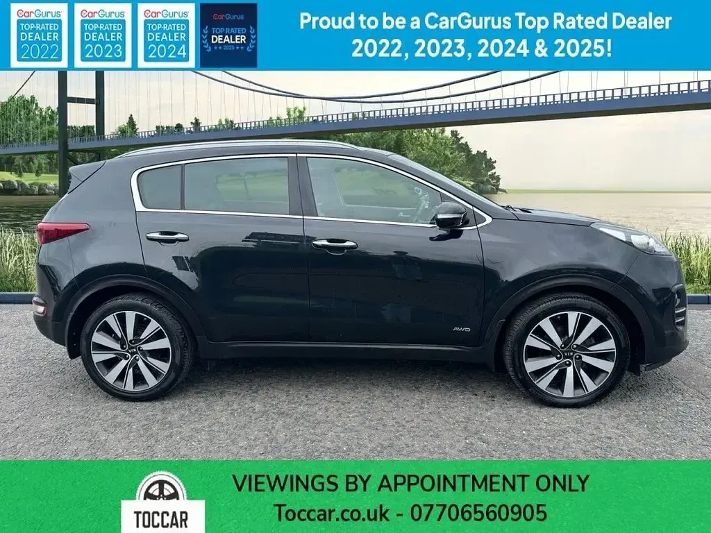 Used Kia Sportage 134 HP (98 kW) 2016 Black SUV