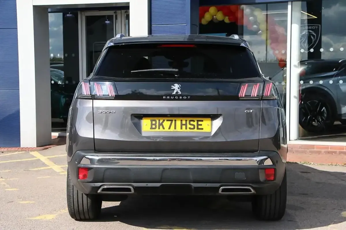 Used Peugeot 3008 GTi 131 HP (96 kW) 2021 Grey SUV