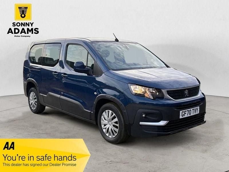 Used Peugeot Rifter Active 100 HP (73 kW) 2020 Blue MPV