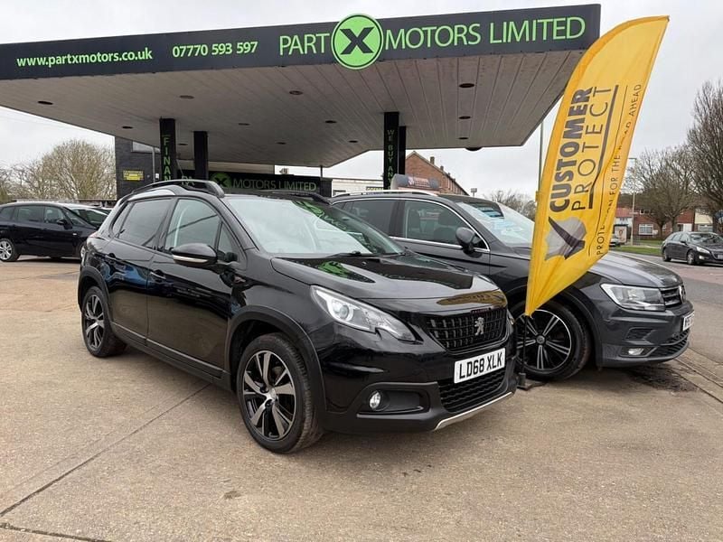 Used Peugeot 2008 GT-line 2018 Black SUV