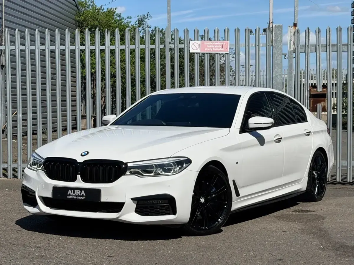 Used BMW 540 M Sport 2018 White Sedan