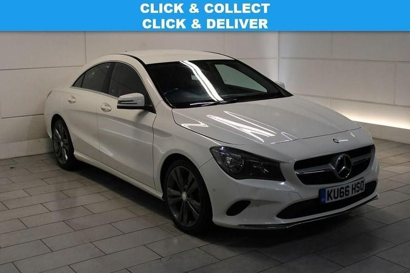 White Used 2016 Mercedes CLA180 Sedan | £9,450 (Fair price) - Image 1/3