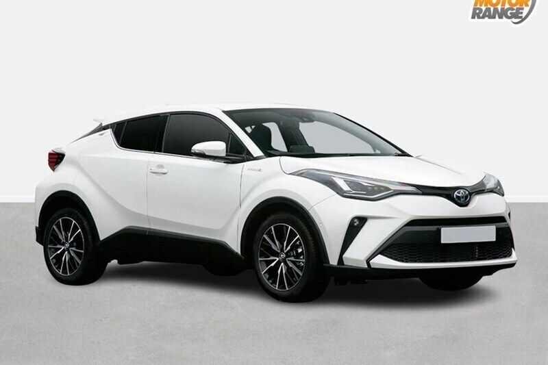 White/black Used 2022 Toyota C-HR Sport SUV | £19,795 (Good price) - Image 1/1