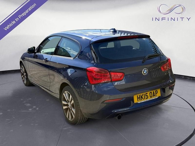 Used BMW 118 Sport Line 2015 Blue Hatchback