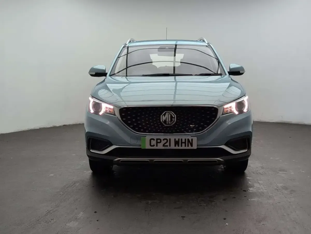 Used MG ZS Exclusive 105 kW (143 HP) 2021 Blue SUV