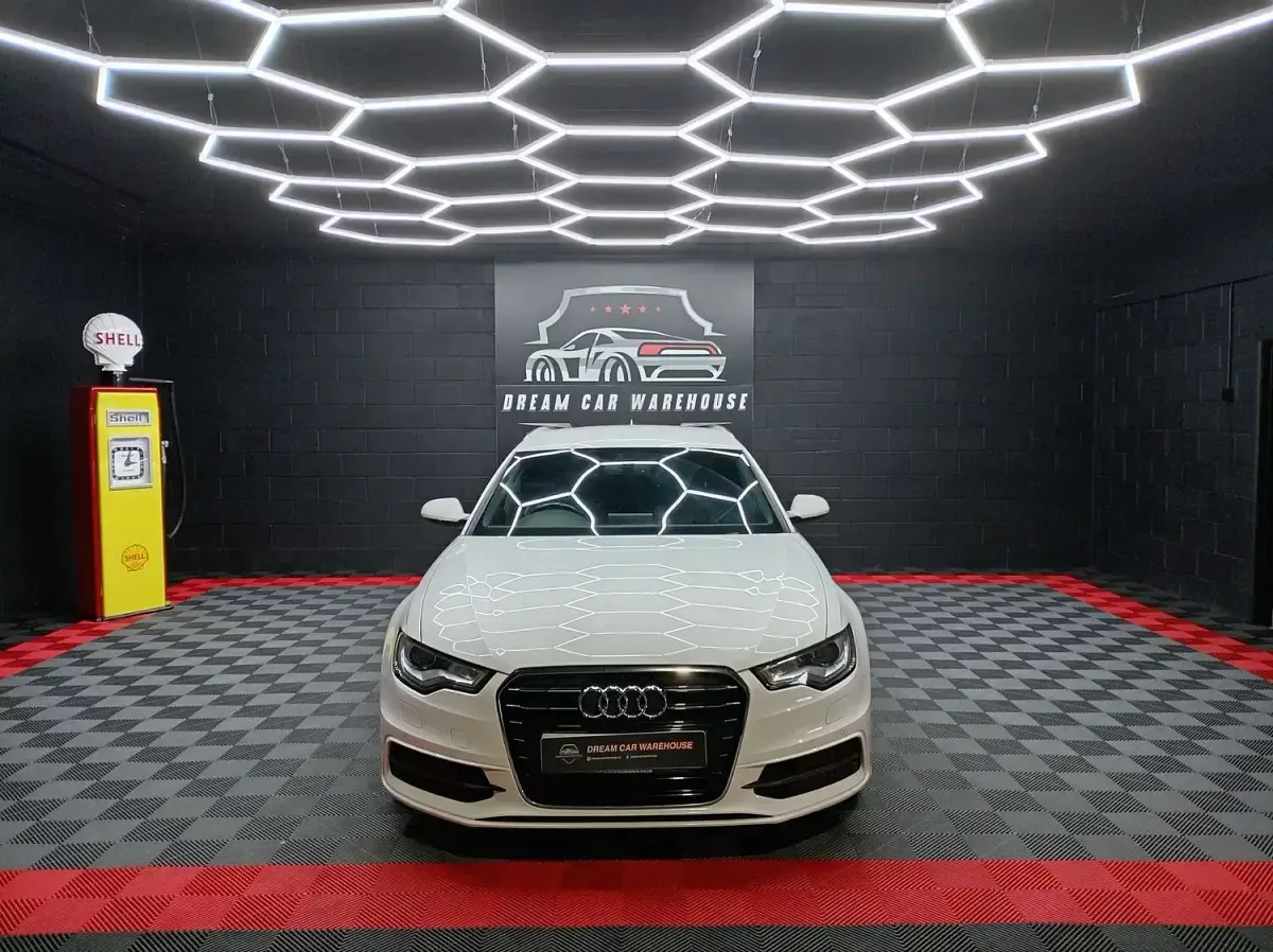 Used Audi A6 S-Line 177 HP (130 kW) 2014 White Estate
