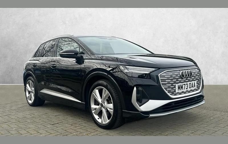 Used Audi Q4 e-tron S-Line 150 kW (204 HP) 2023 Black SUV