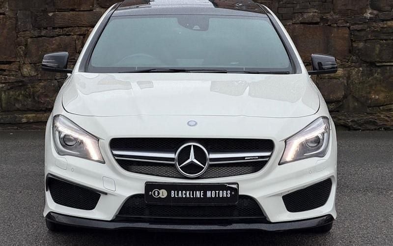 Used Mercedes CLA45 AMG AMG 360 HP (264 kW) 2014 White Sedan