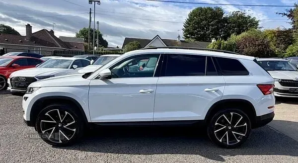 Used Skoda Kodiaq SE L 150 HP (110 kW) 2018 White SUV