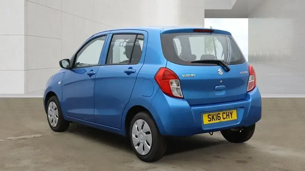 Used Suzuki Celerio 68 HP (50 kW) 2016 Blue Hatchback