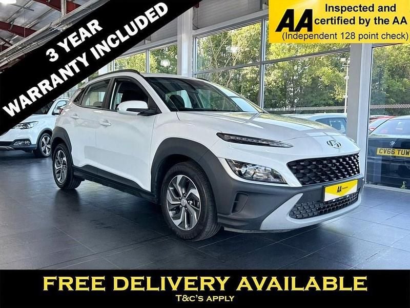 White Used 2022 Hyundai Kona SE SUV | £14,295 (Fair price) - Image 1/2