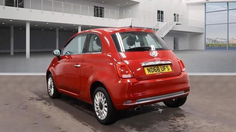 Used Fiat 500 Lounge 69 HP (50 kW) 2019 Red Hatchback