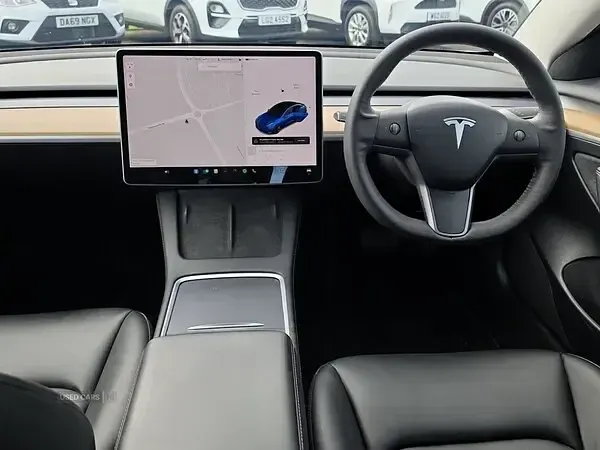 Used Tesla Model 3 Long Range AWD 366 kW (498 HP) 2021 Blue Sedan