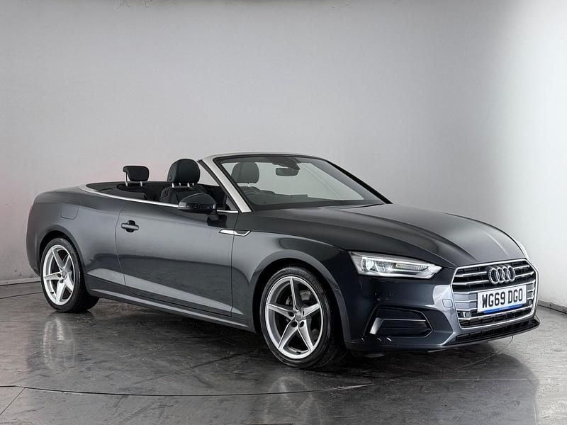 Used Audi A5 Cabriolet Sport 190 HP (139 kW) 2019 Grey Cabriolet