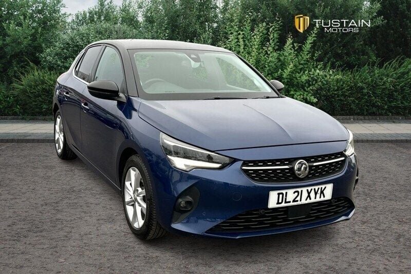 Blue Used 2021 Vauxhall Corsa Elite Hatchback | £10,999 (Fair price) - Image 1/4