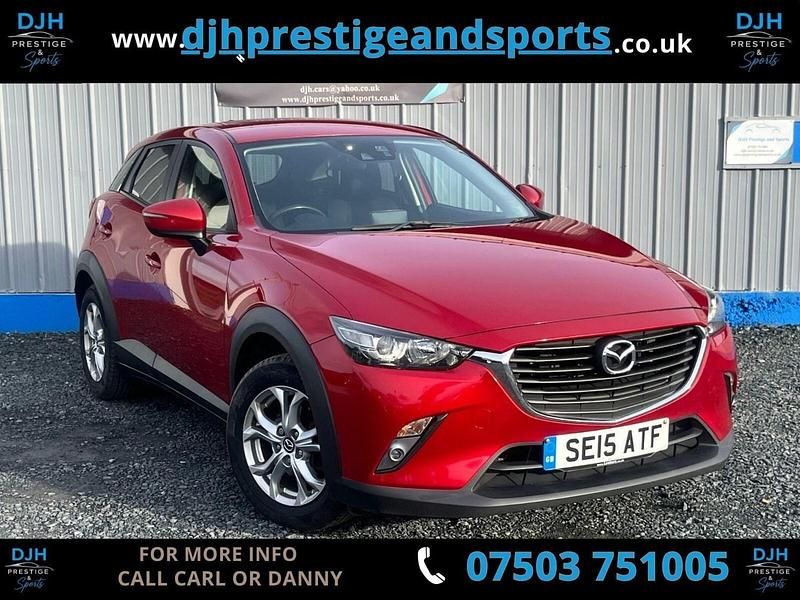 Used Mazda CX-3 105 HP (77 kW) 2015 Red SUV