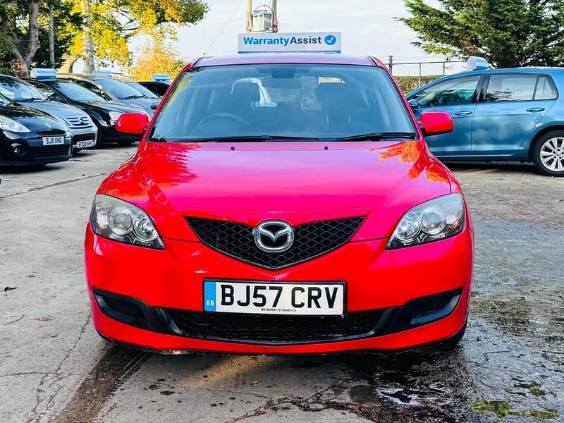 Red Used 2007 Mazda 3 Hatchback | £1,500 (Good price) - Image 1/4
