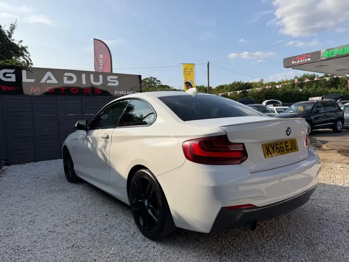 Used BMW 218 M Sport 134 HP (98 kW) 2016 White Coupe